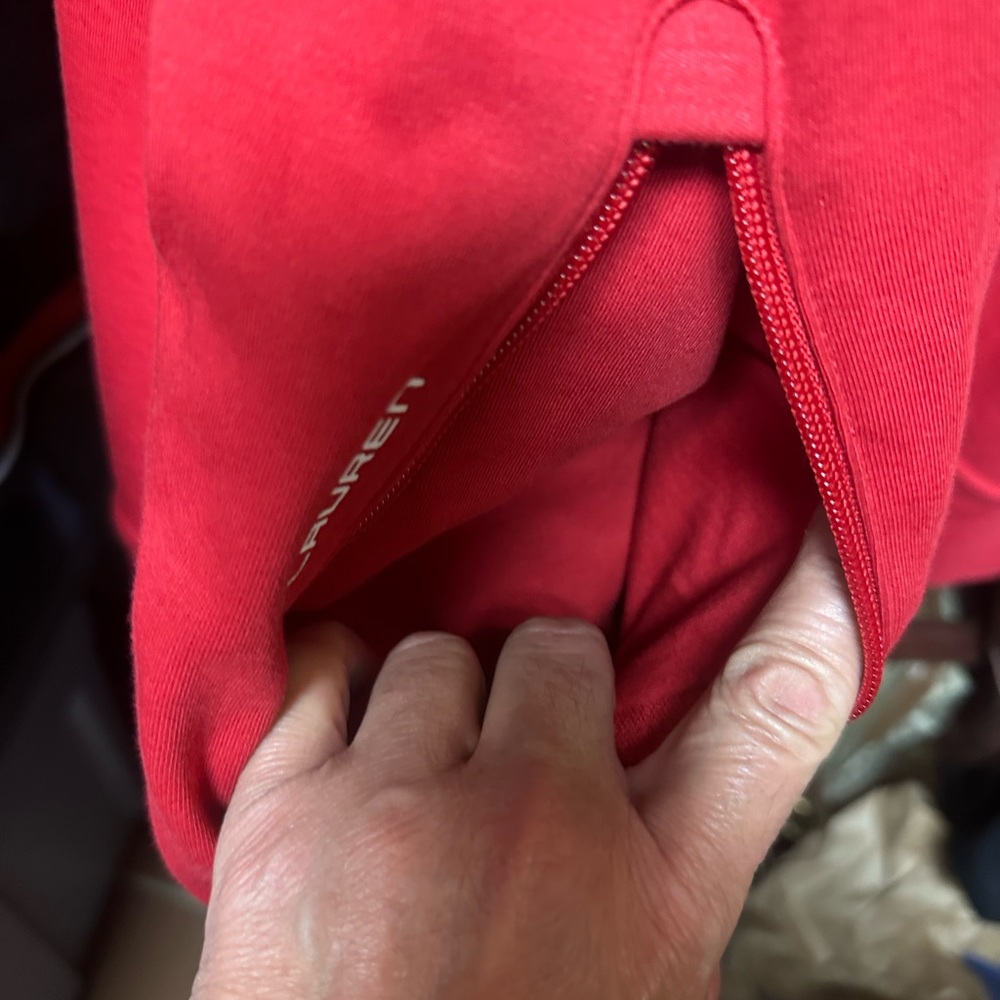 Polo by Ralph Lauren Men's Red and Black Jacket - Picture 4 of 10
